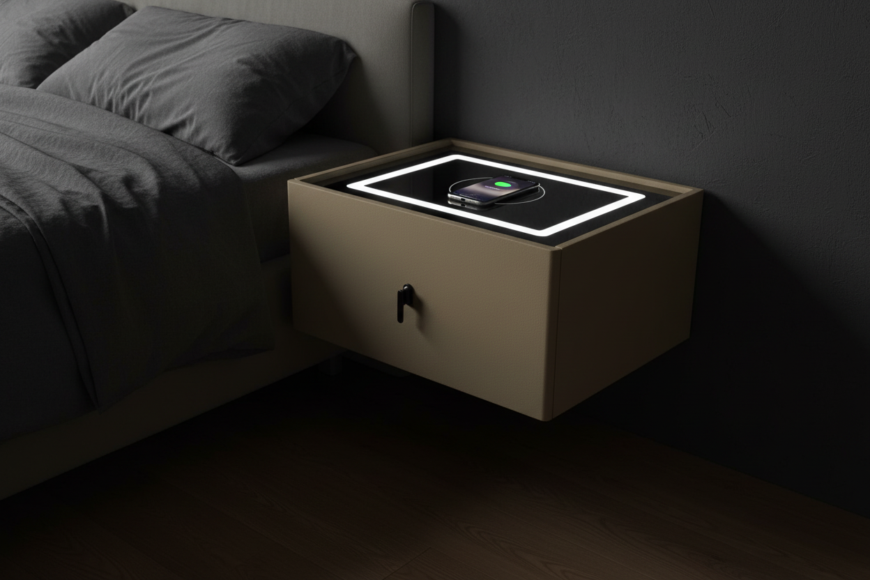 LED Square Frame Charging Dark
